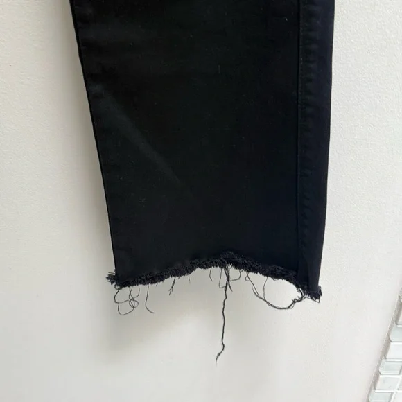 7 FOR ALL MANKIND Women’s Black Kimmie Bootcut Jeans - Size 27 - Picture 9 of 10